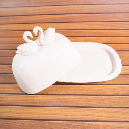 Swan Butter Dish