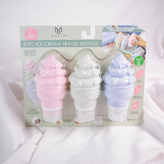 Ice Cream Travel Bottles