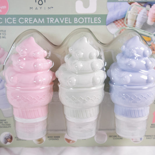 Ice Cream Travel Bottles