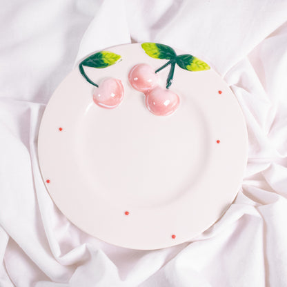 3D Cherry Plate