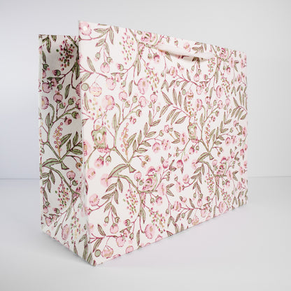 Large Blush Floral Gift Bag