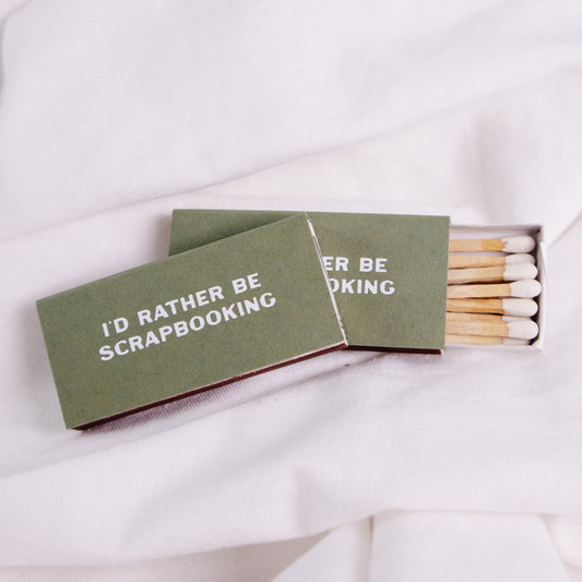 Scrapbooking Matchbox