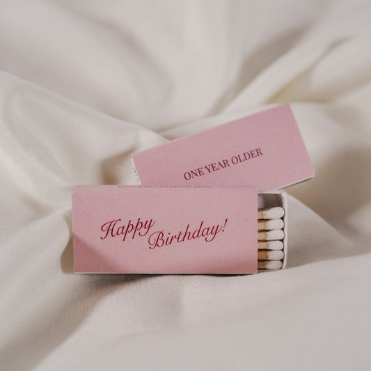 Happy Birthday Matchbox