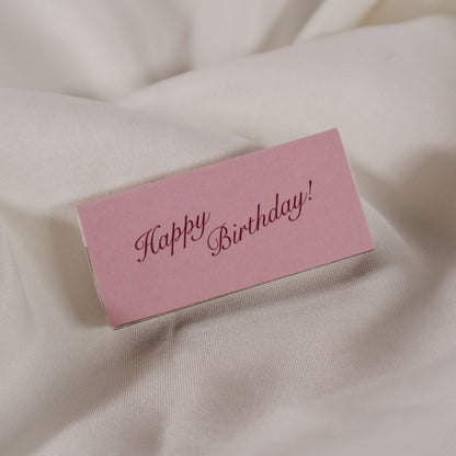 Happy Birthday Matchbox