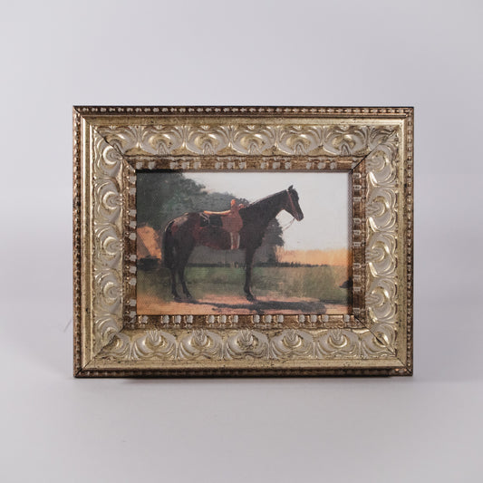 Standing Horse Framed Wall Art