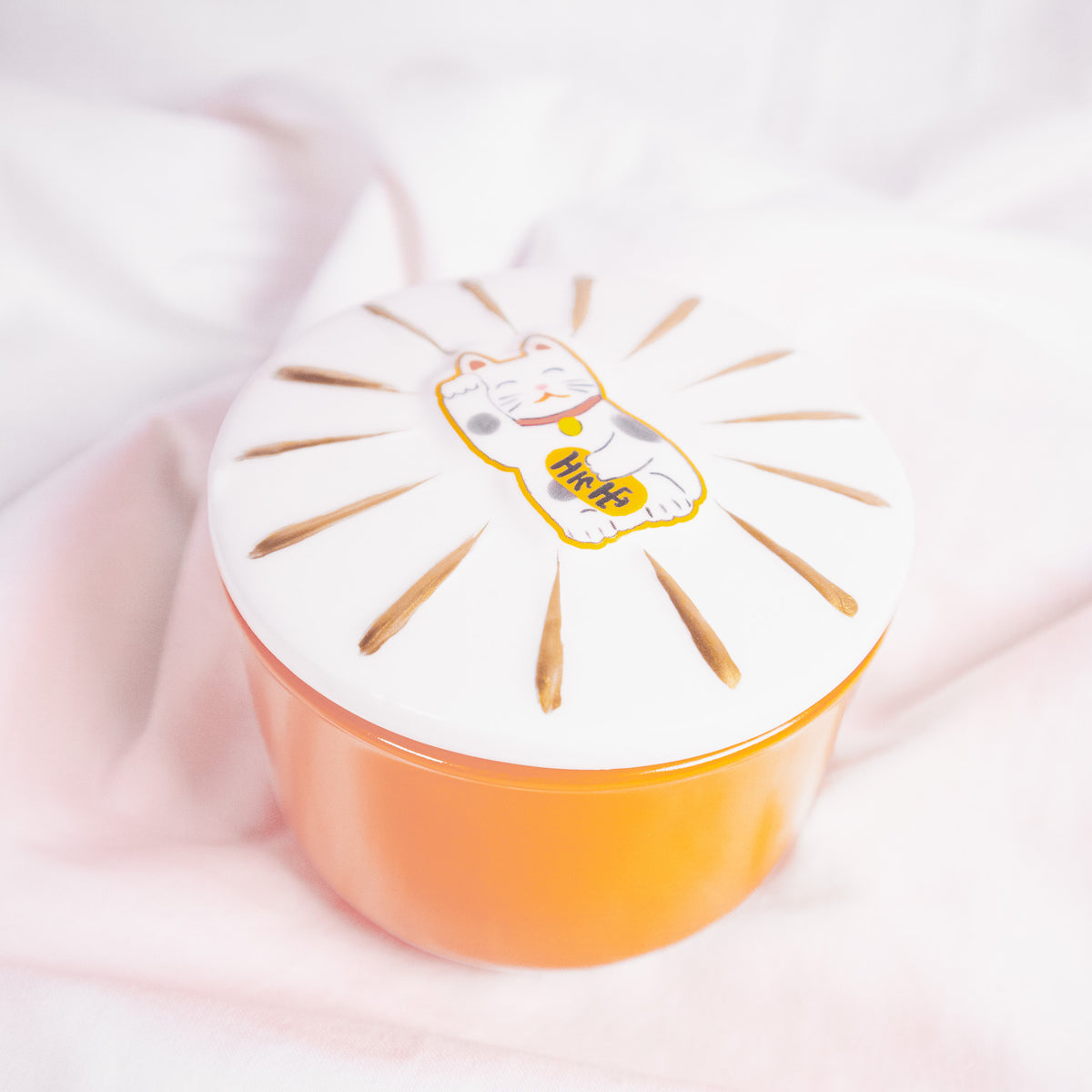 Lucky Cat Candle