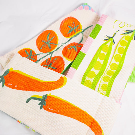 Vegetable Tea Towel