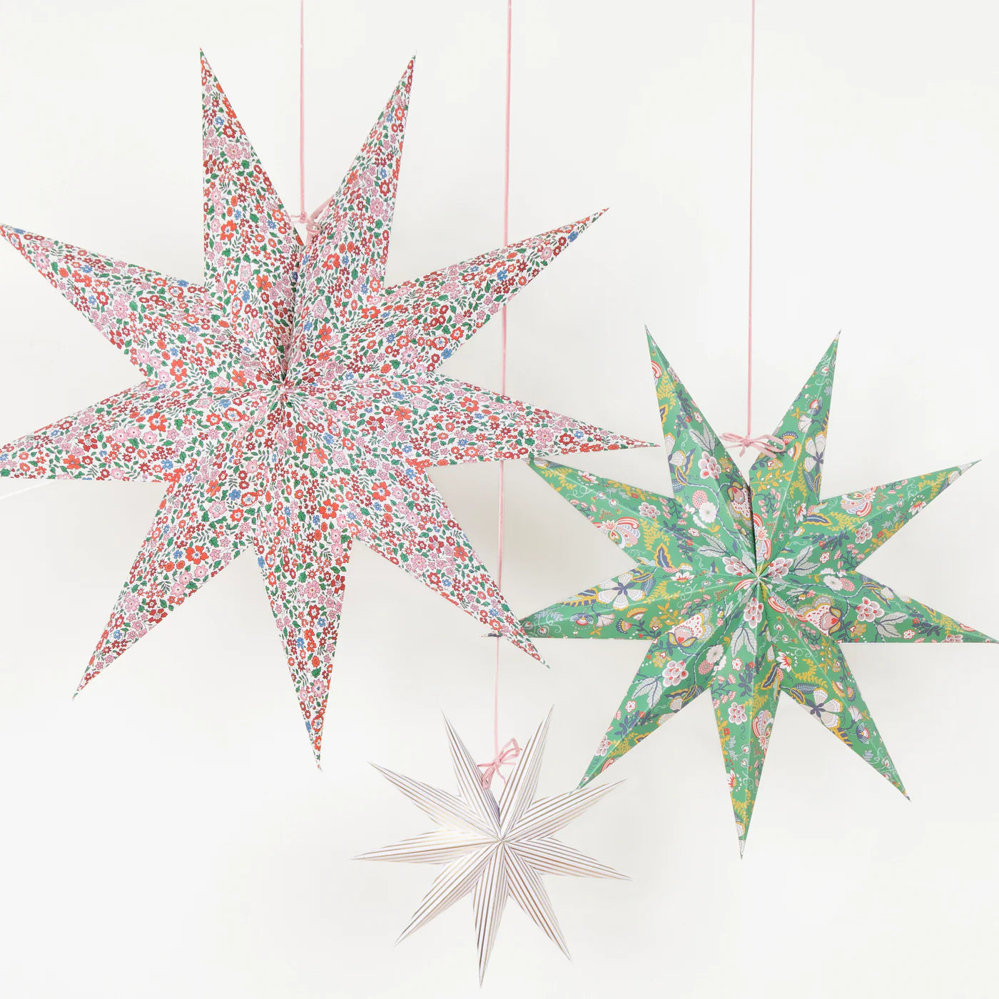 Liberty Hanging Paper Stars By Meri Meri