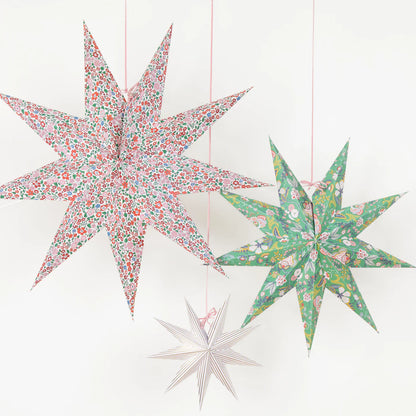 Liberty Hanging Paper Stars By Meri Meri