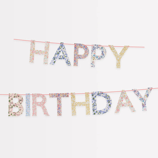 Liberty Happy Birthday Garland By Meri Meri