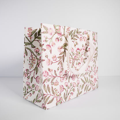 Medium Blush Floral Gift Bag