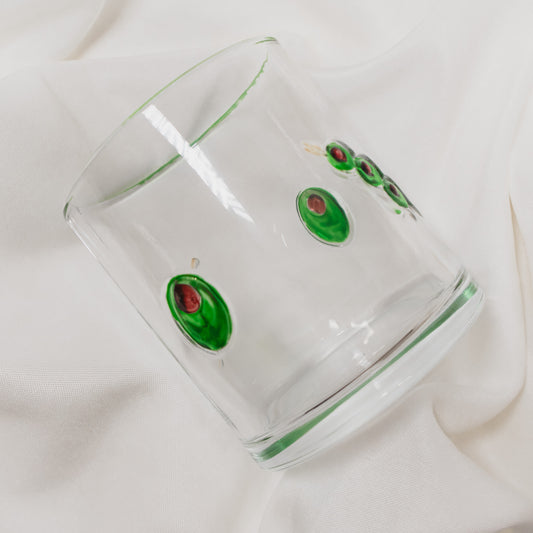 Martini Olive Juice Glass