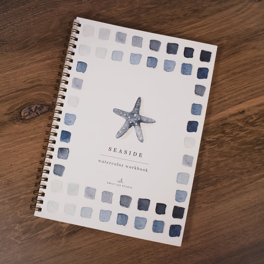 Seaside Watercolor Workbook