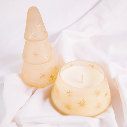 Winter White Tree Candle