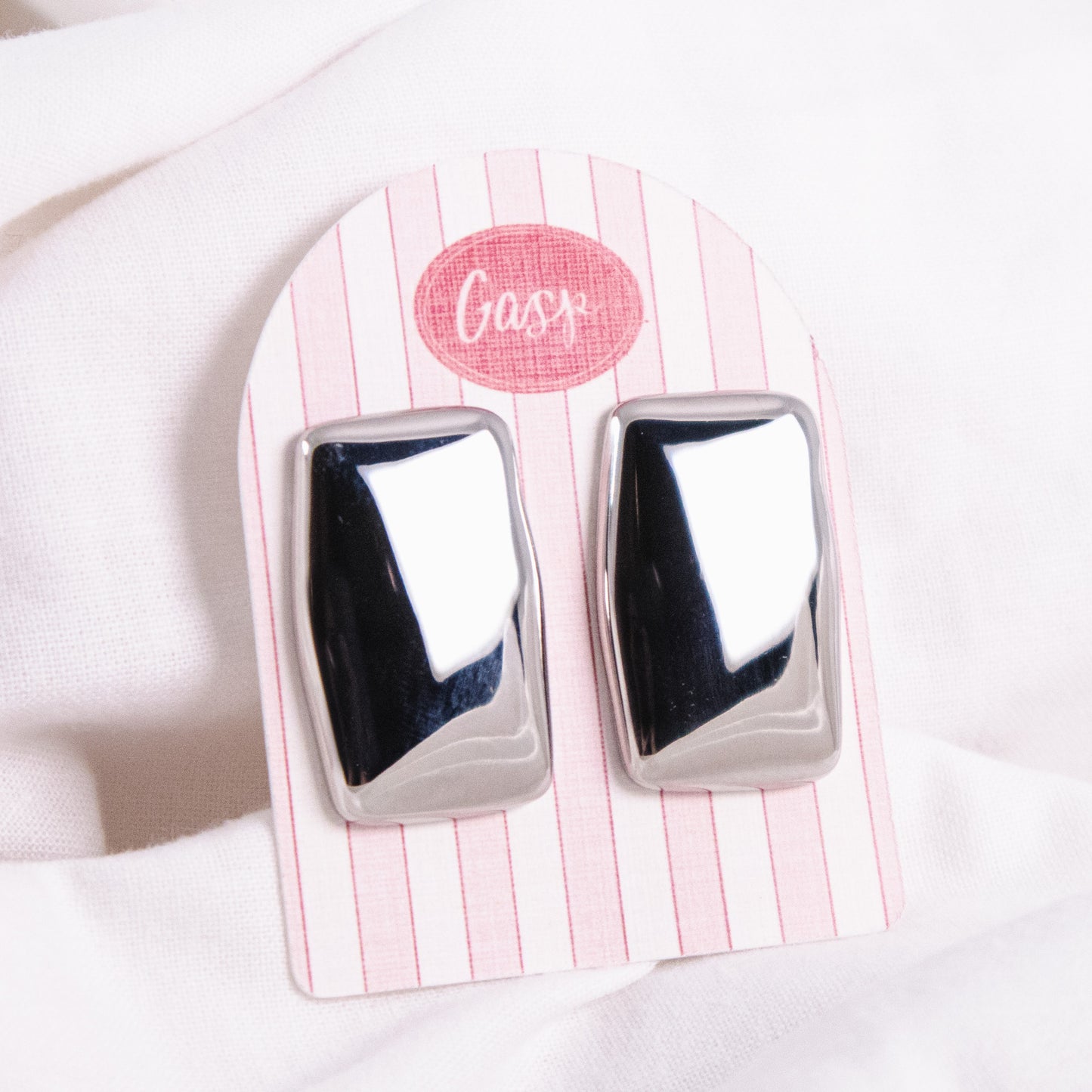 Rectangle Statement Earrings