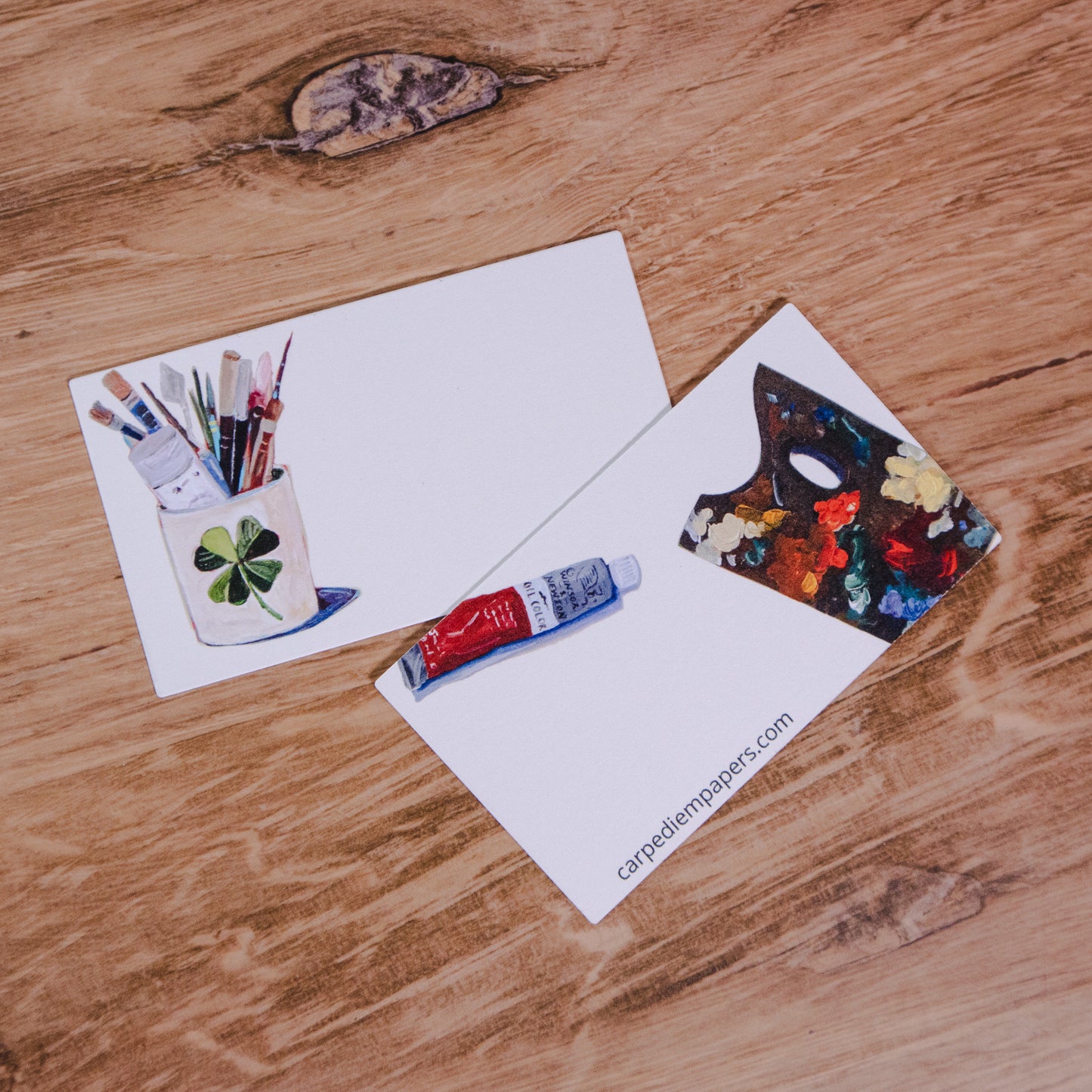 Paintbrushes Calling Cards