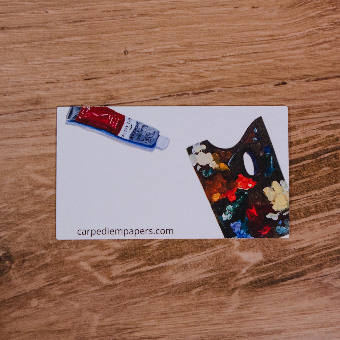 Paintbrushes Calling Cards