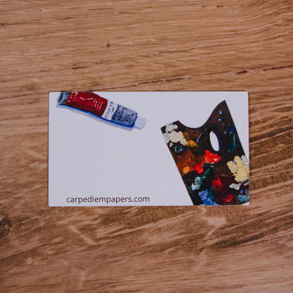 Paintbrushes Calling Cards