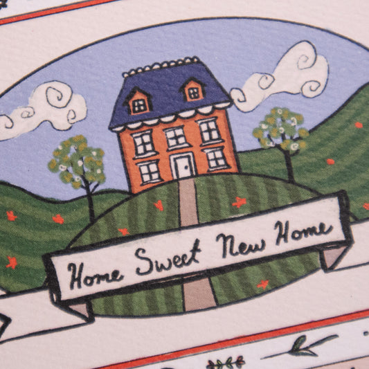 Home Sweet New Home Greeting Card