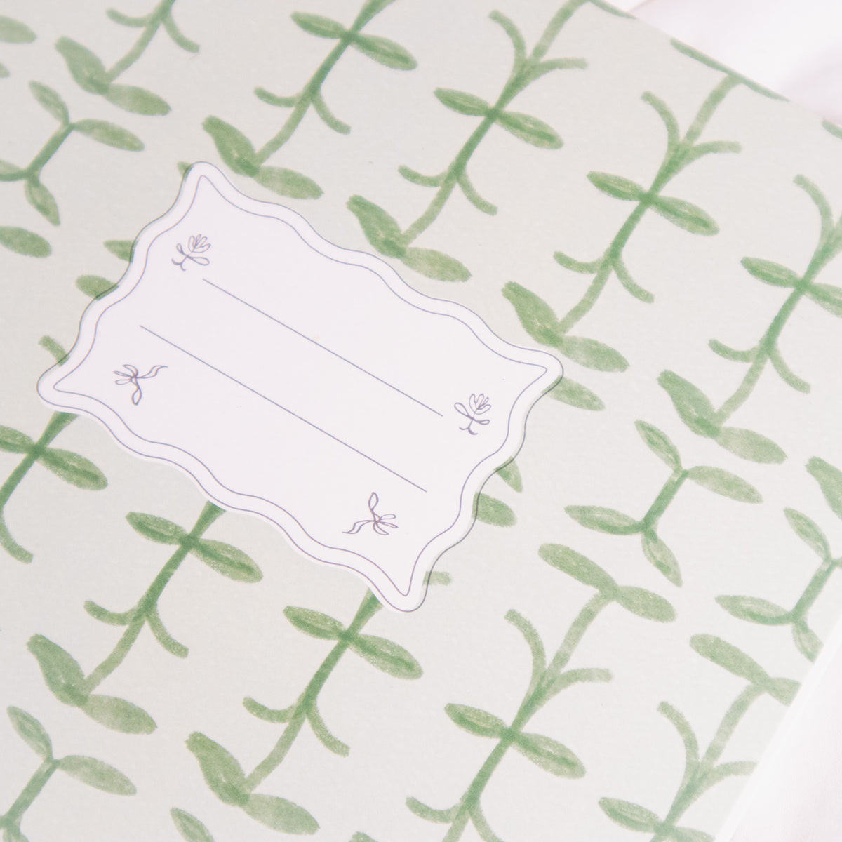 Green Vine Notebook
