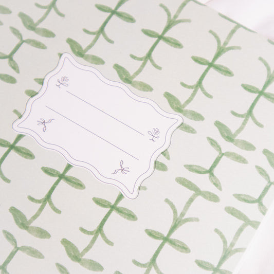 Green Vine Notebook