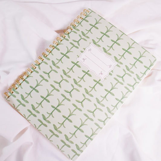 Green Vine Notebook
