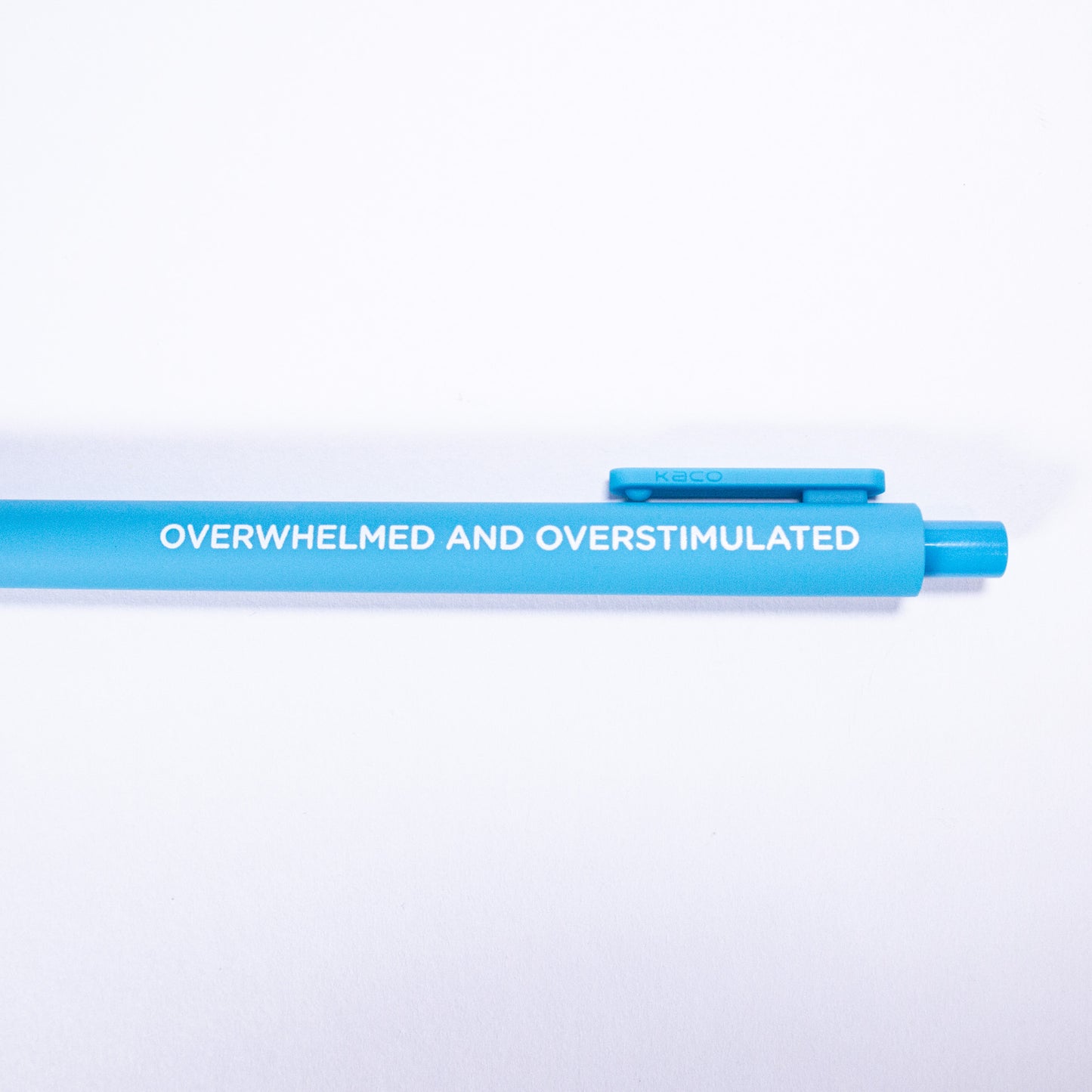 Overwhelmed and Overstimulated Pen