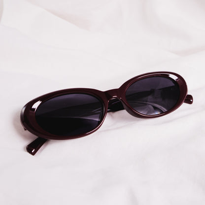 Retro Oval Sunglasses