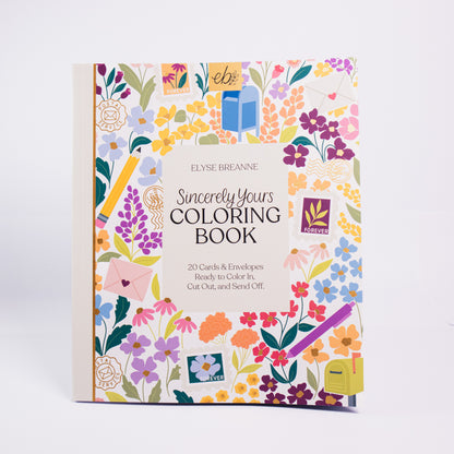 Sincerely Yours Coloring Book