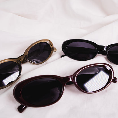 Retro Oval Sunglasses