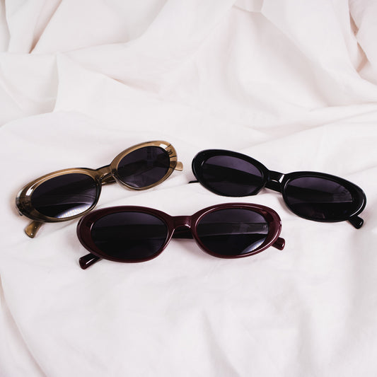 Retro Oval Sunglasses