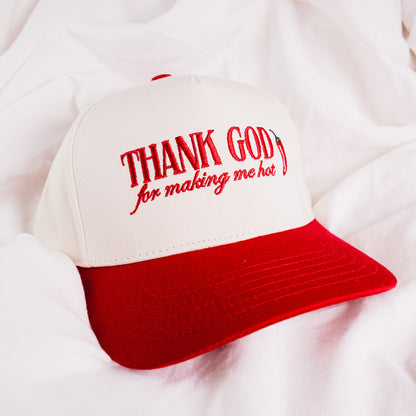 Thank God For Making Me Hot Trucker Hat