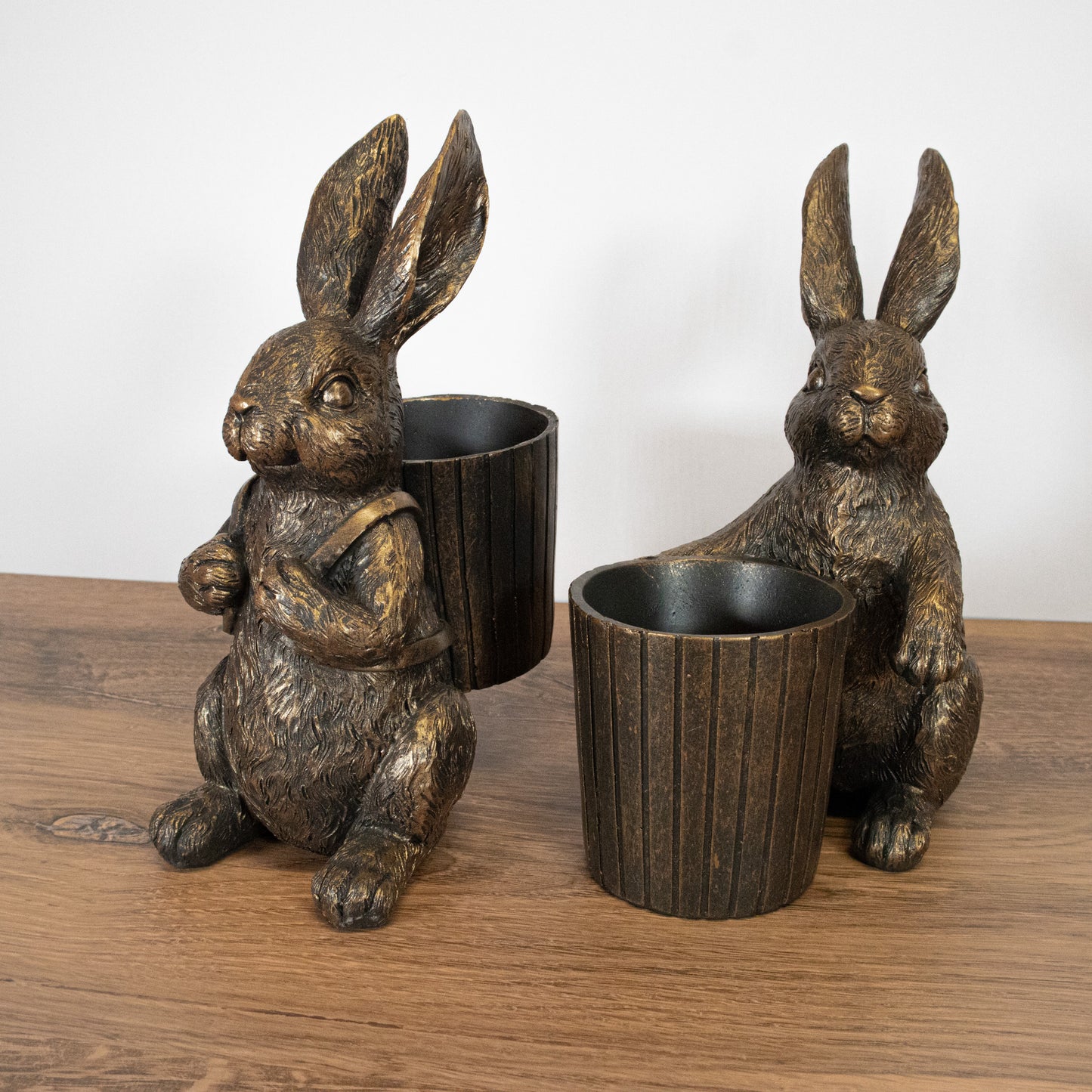 Antique Basket Bunny