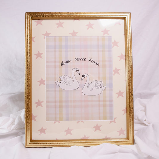 Pink Stars Photo Mat
