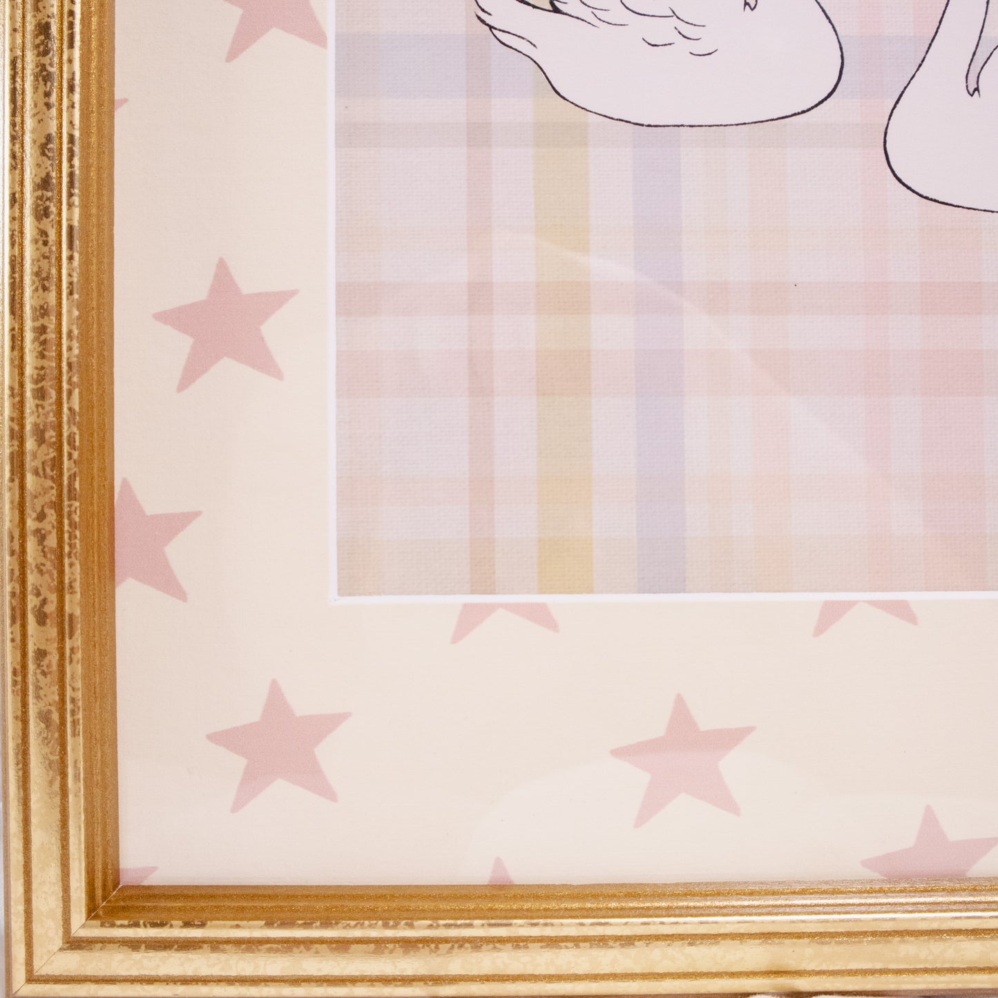 Pink Stars Photo Mat