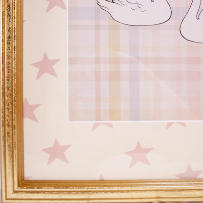 Pink Stars Photo Mat