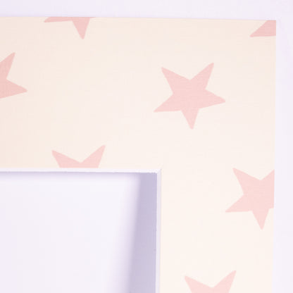 Pink Stars Photo Mat