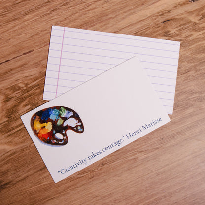 Art Supplies Calling Cards