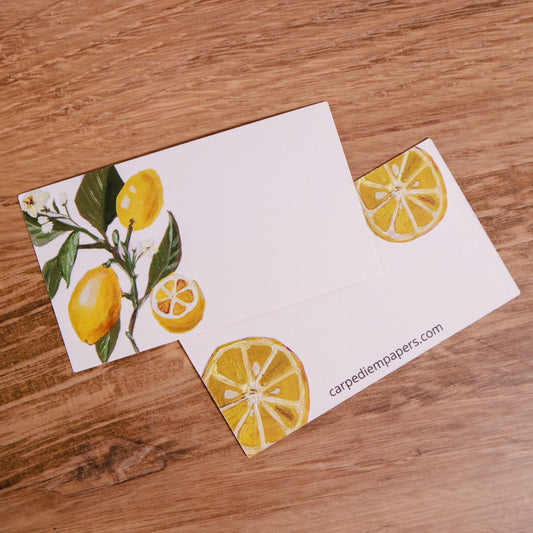 Lemon Calling Cards