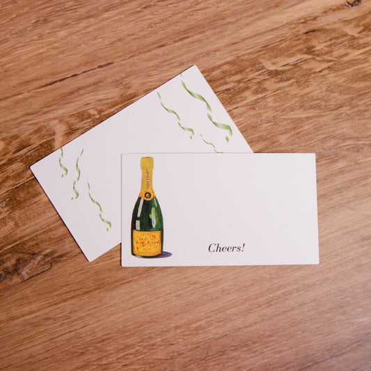 Champagne Calling Cards