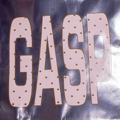 Gasp Birthday Metallic Tote