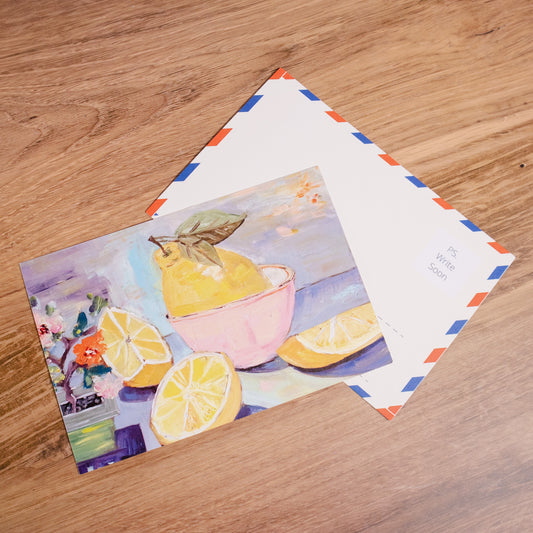 Lemons Postcard