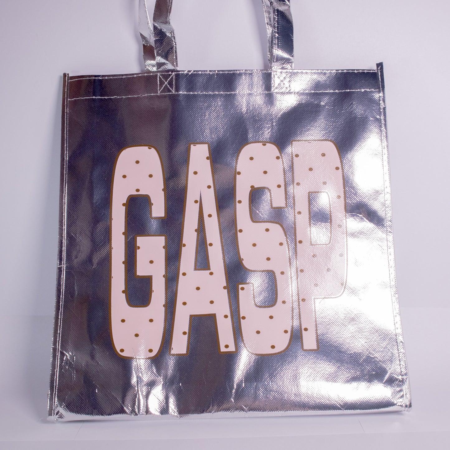 Gasp Birthday Metallic Tote