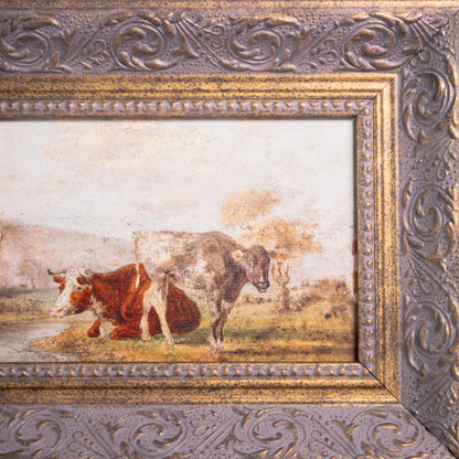Cow Landscape Framed Wall Art