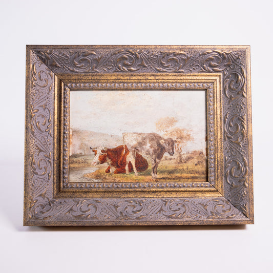 Cow Landscape Framed Wall Art