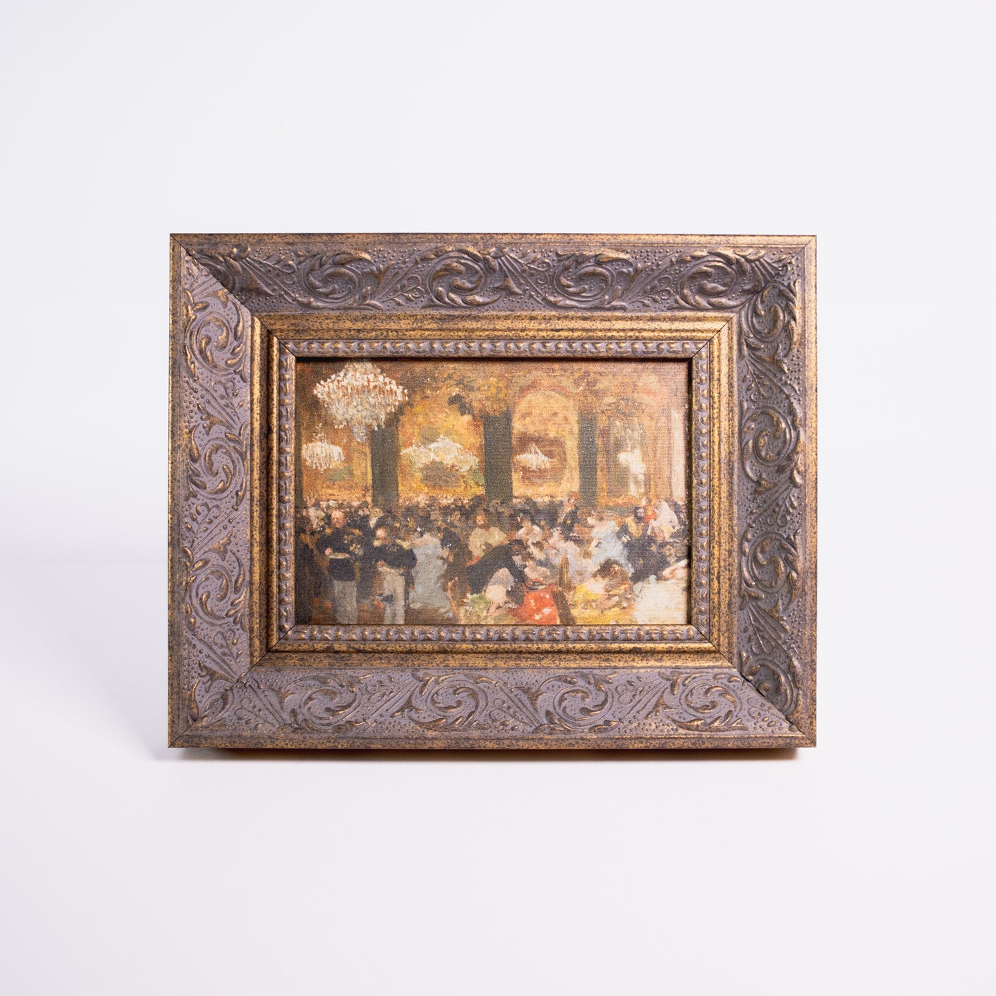 Dinner At The Ball Framed Wall Art