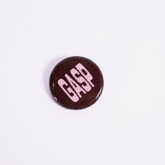 Gasp Birthday Button