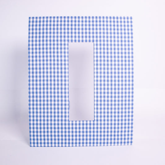 Fabric Wrapped Photo Strip Mat