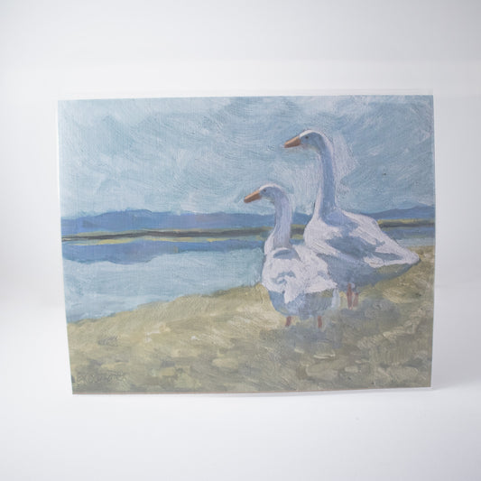 Campbell Crossing Geese Wall Art Print