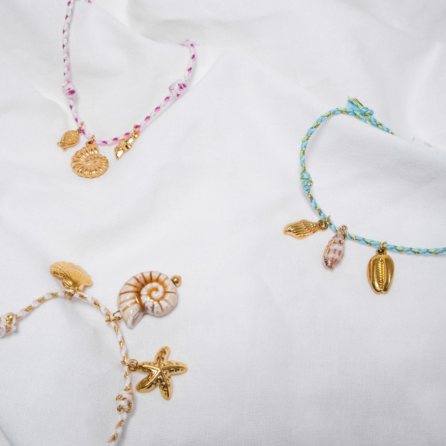 Summer Rope Charm Bracelet